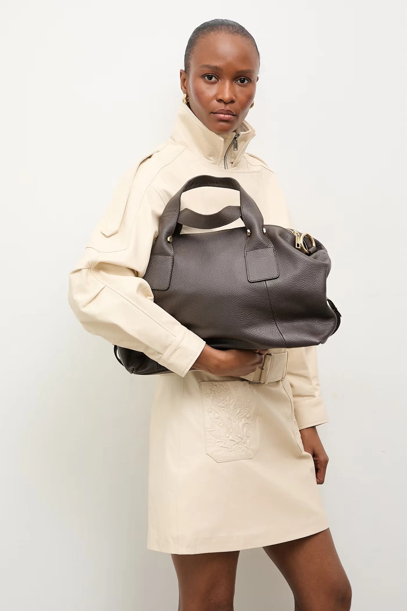 Кожаная дорожная сумка - фото 7