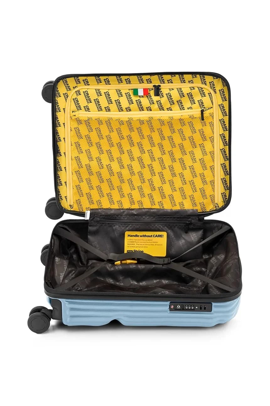 STRIPE Чемодан небольшого размера 55х40х22 см. - фото 5