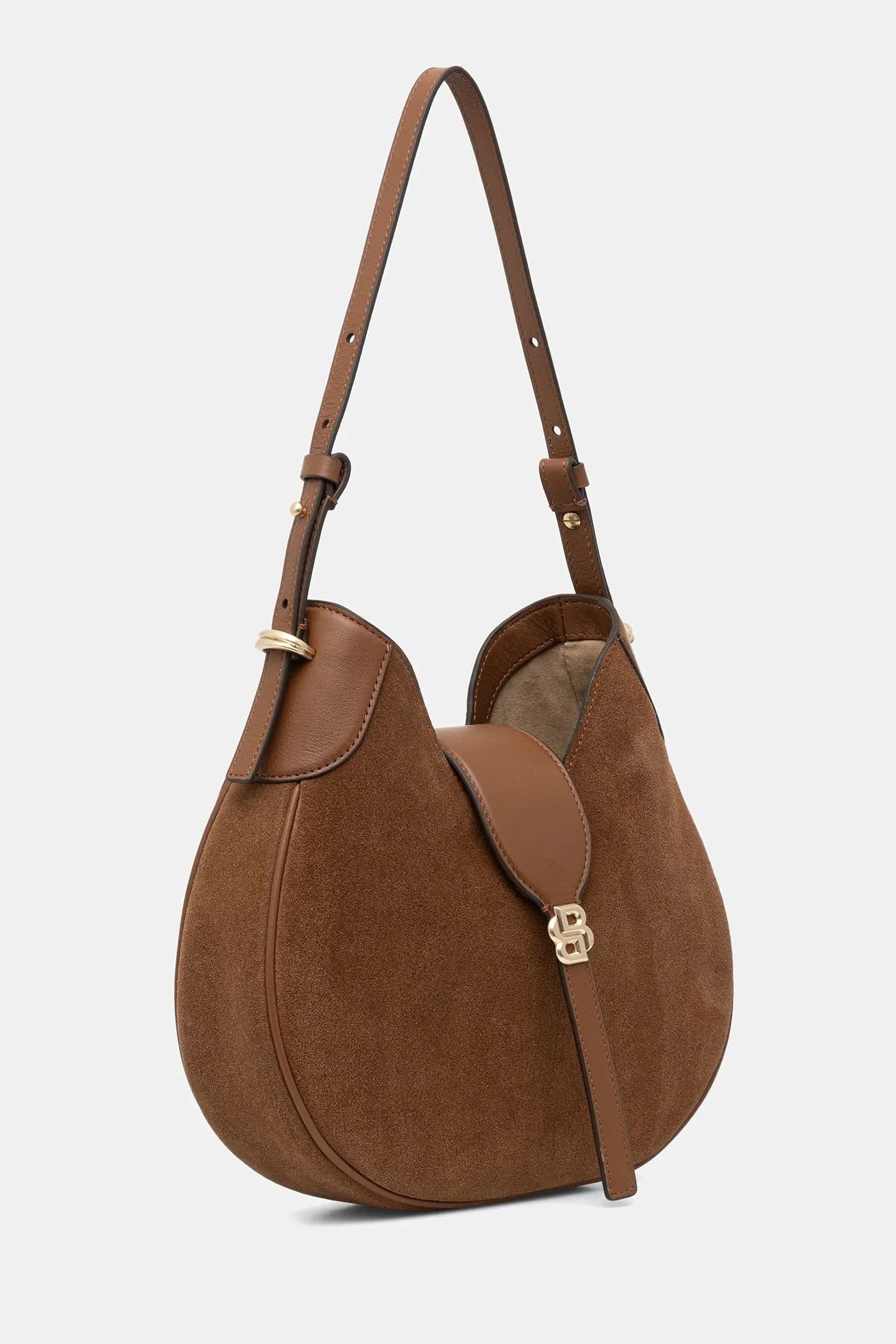 Замшевая сумка BOSS BEYOND Hobo S - фото 2