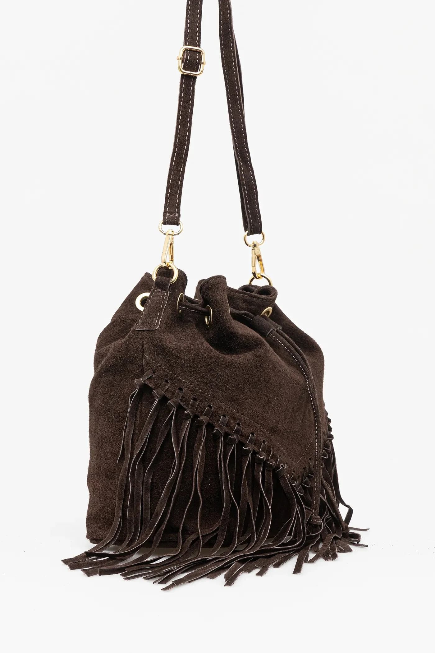 Замшевая сумочка