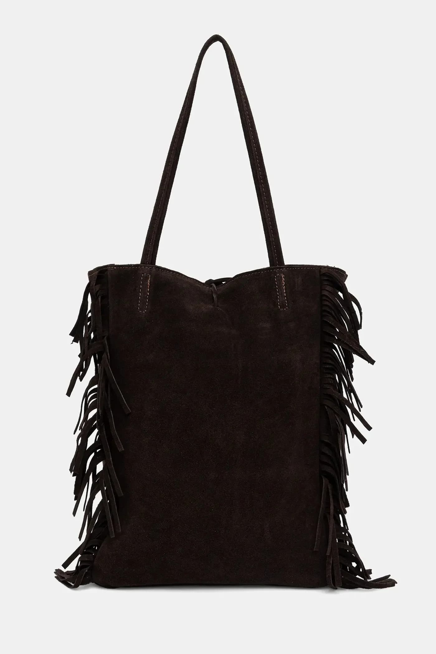 Замшевая сумочка