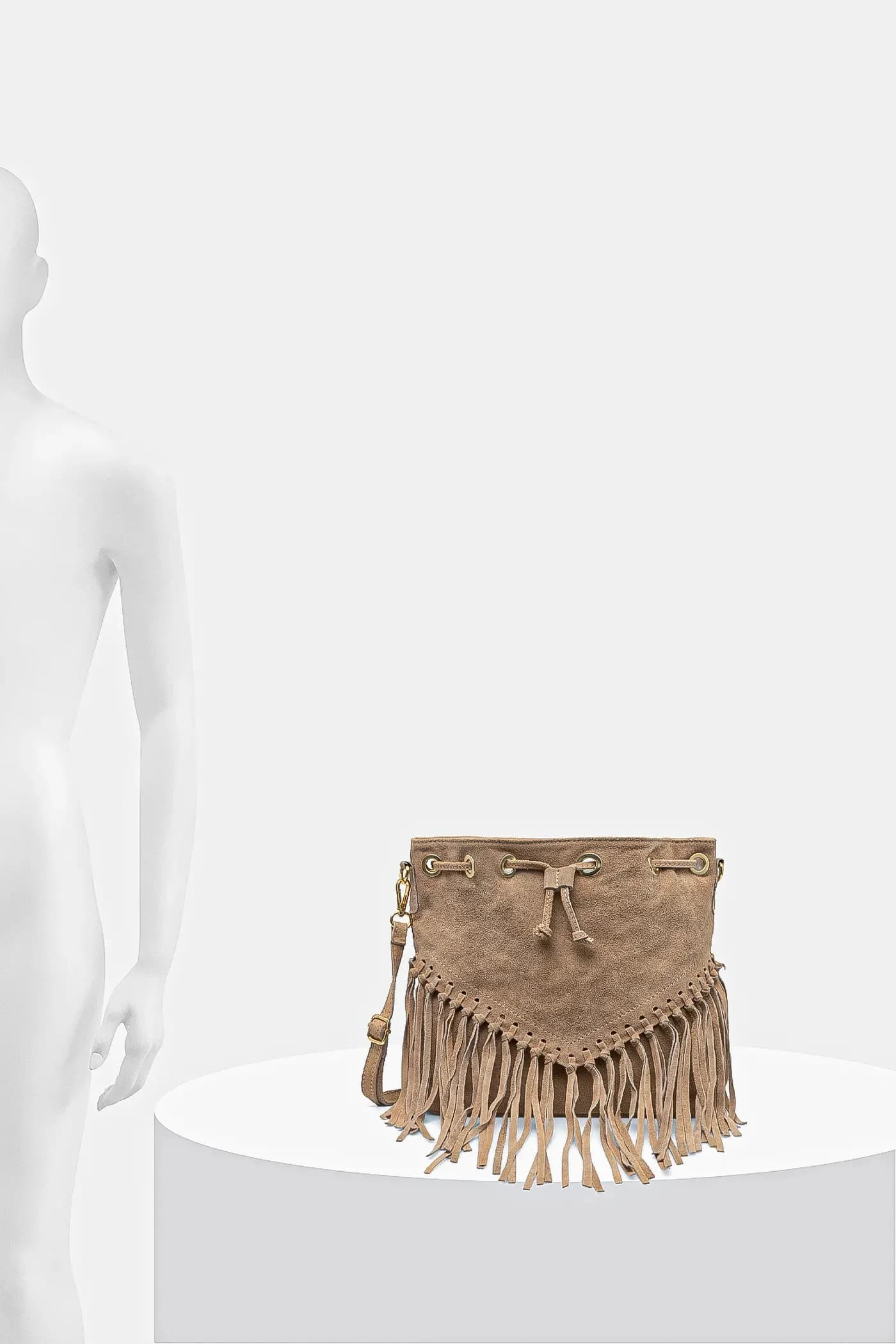 Замшевая сумочка - фото 6