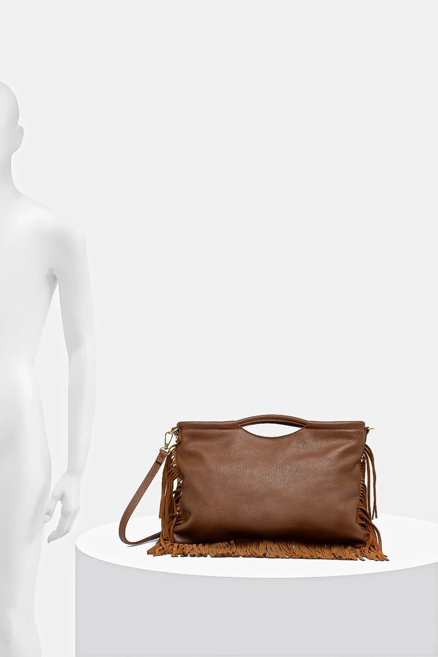 Кожаная сумочка - фото 7