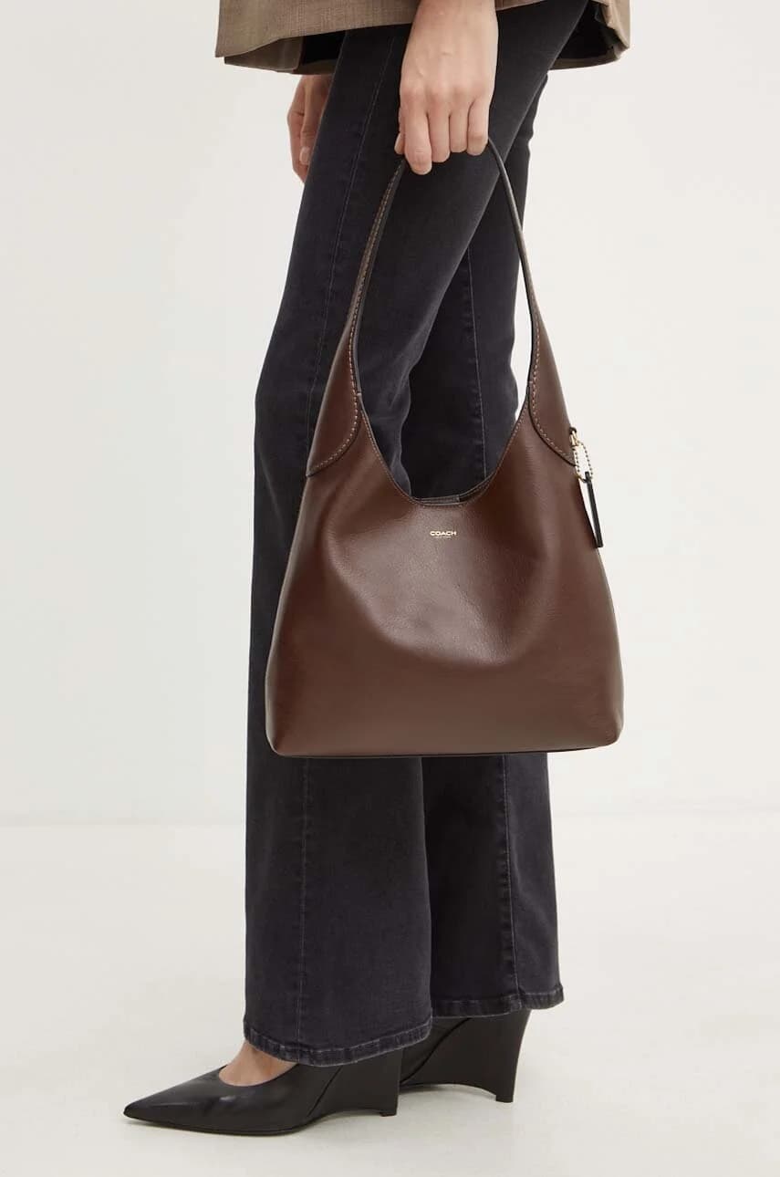 Кожаная сумка через плечо Brooklyn Bag 28 - фото 6