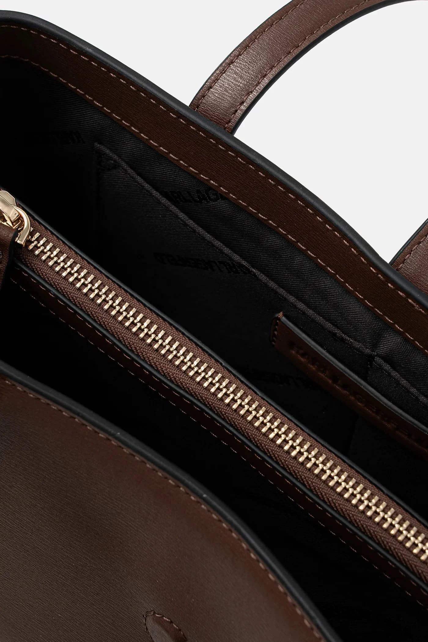 Кожаная сумка K/AUTOGRAPH - фото 5