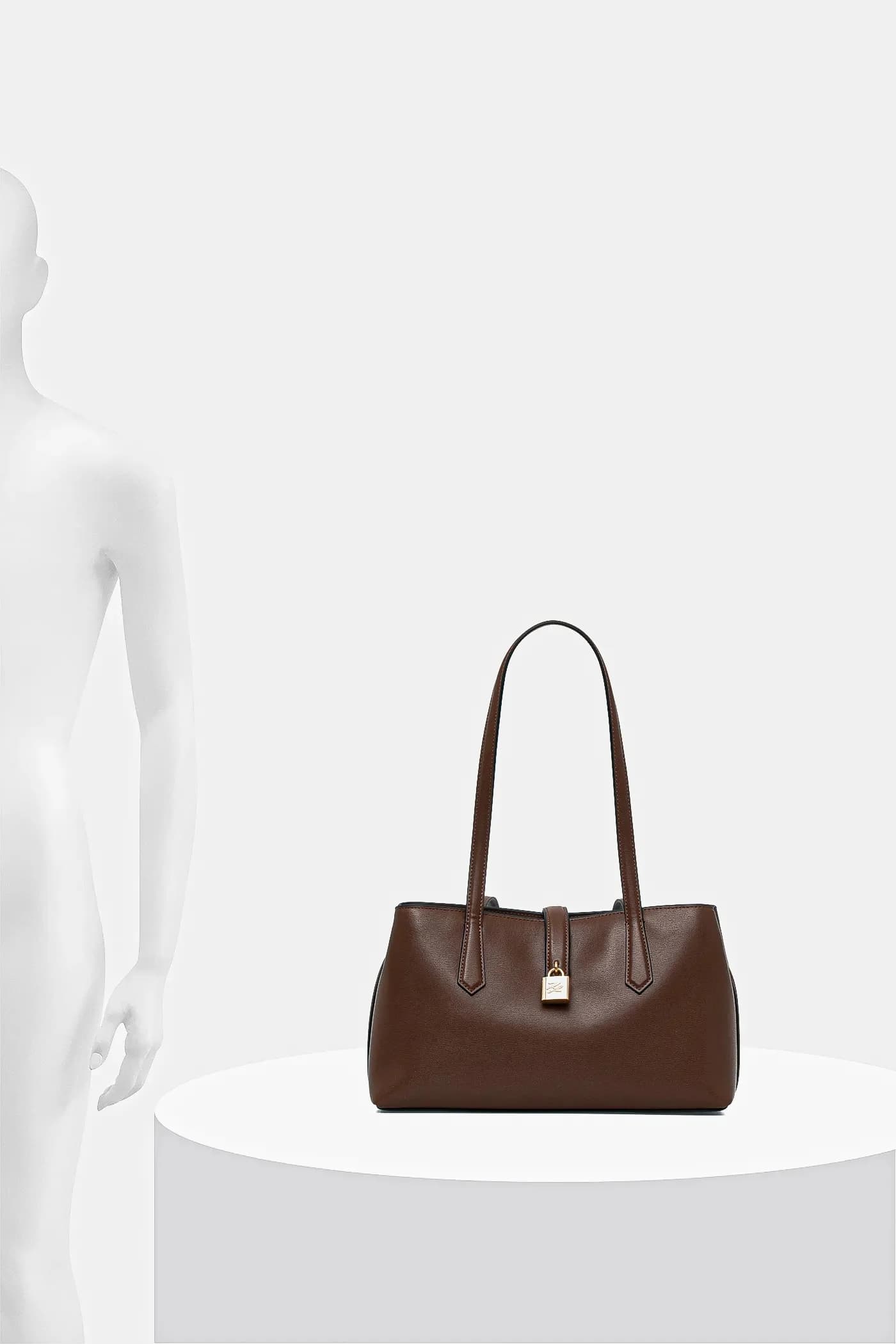 Кожаная сумка K/AUTOGRAPH - фото 7