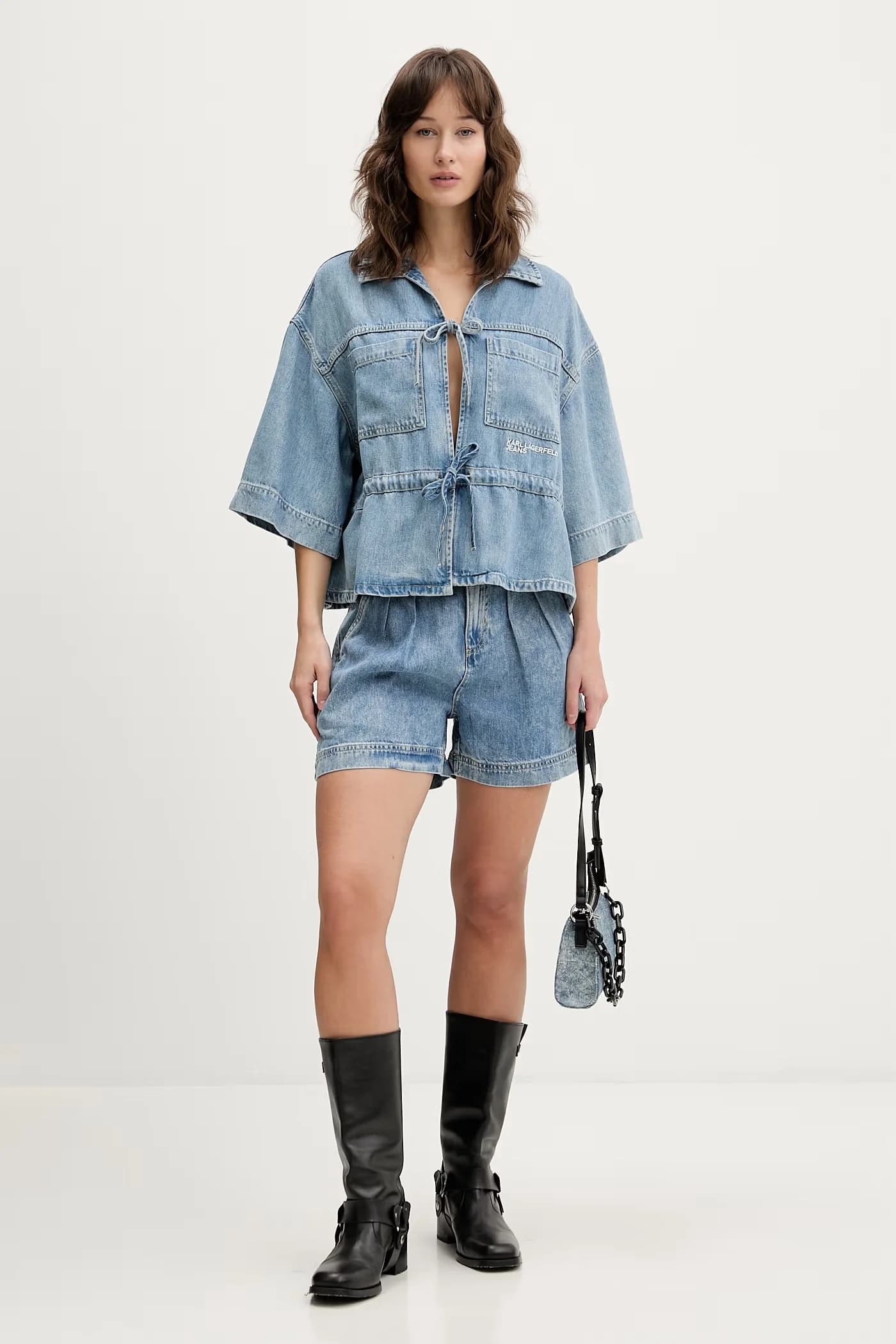 Джинсовая сумка - фото 6