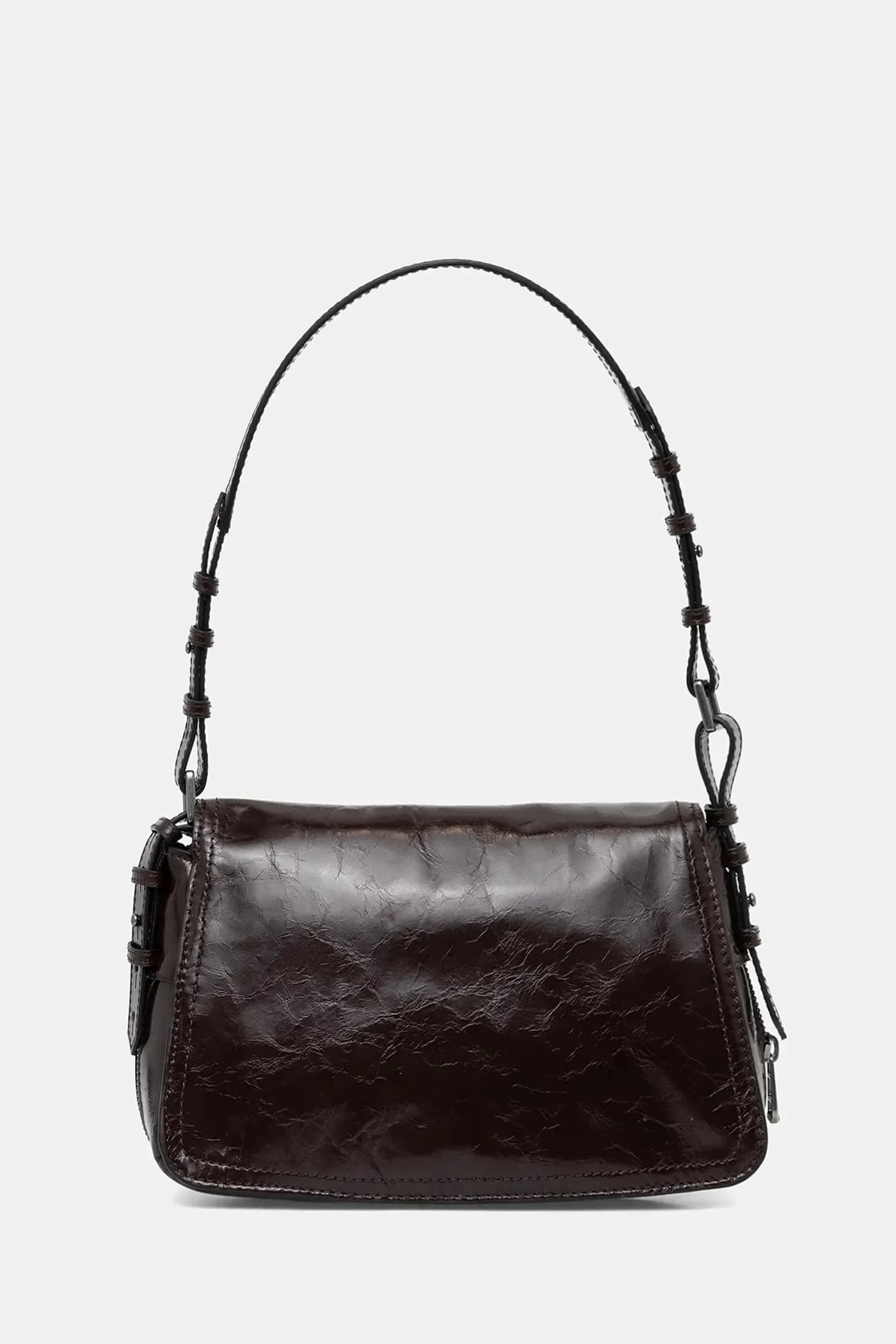 Сумка LE ZOUZOU VINTAGE PATENT из кожи - фото 3