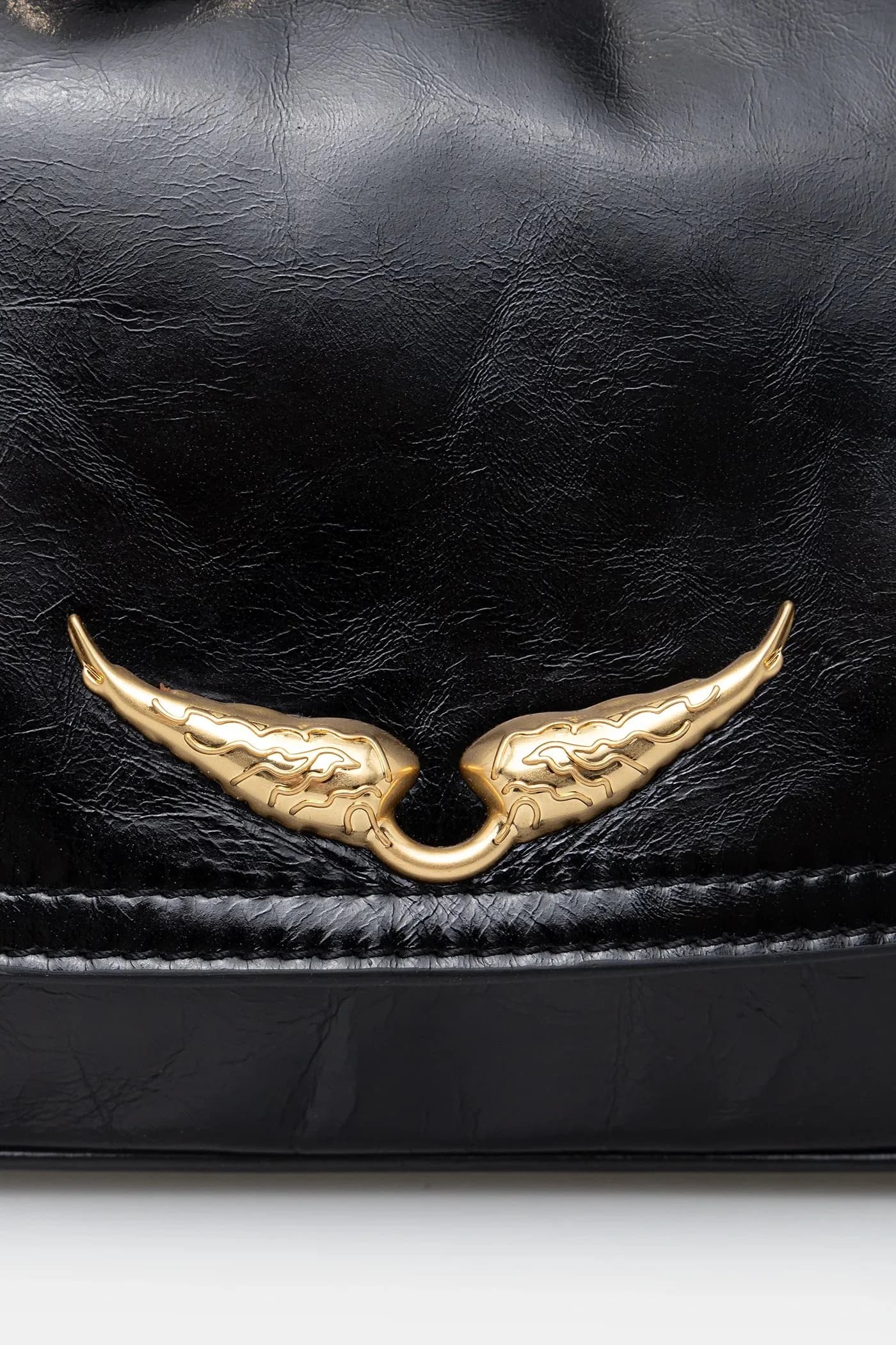 Сумка LE ZOUZOU VINTAGE PATENT из кожи - фото 4