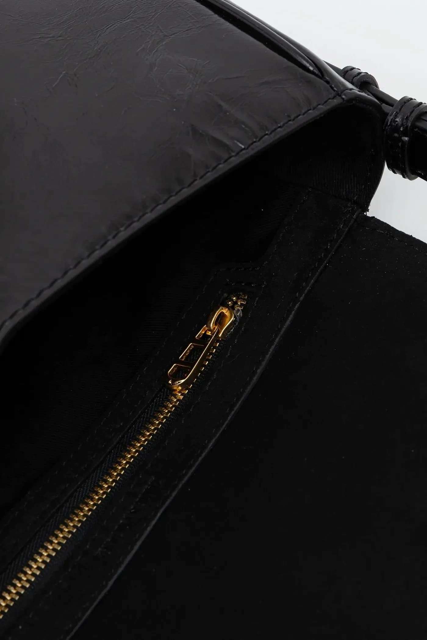 Сумка LE ZOUZOU VINTAGE PATENT из кожи - фото 5