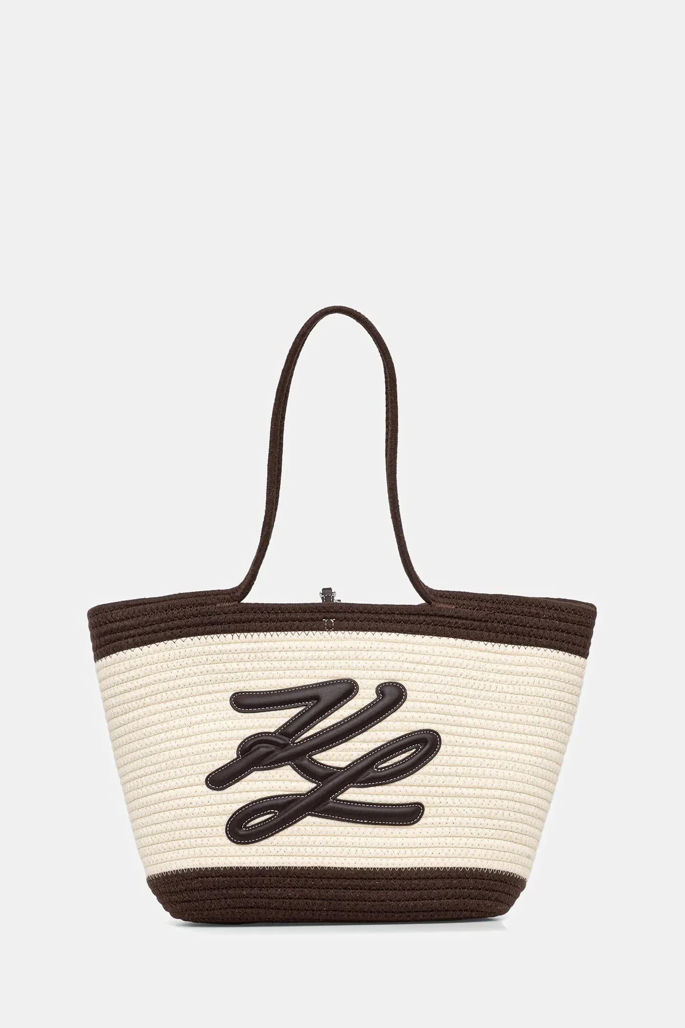 Хлопковая сумка K/AUTOGRAPH