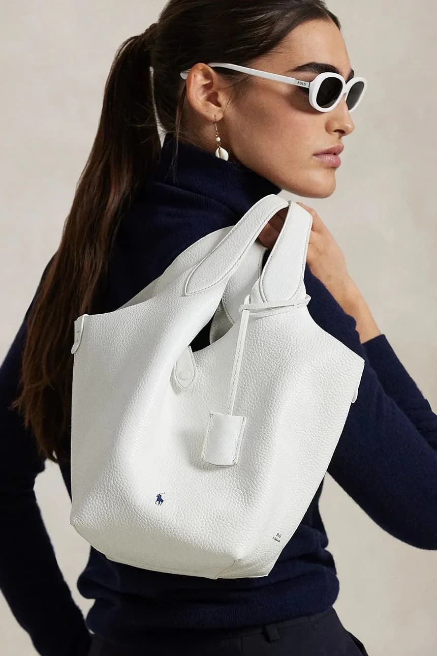 Кожаная большая сумка - фото 6