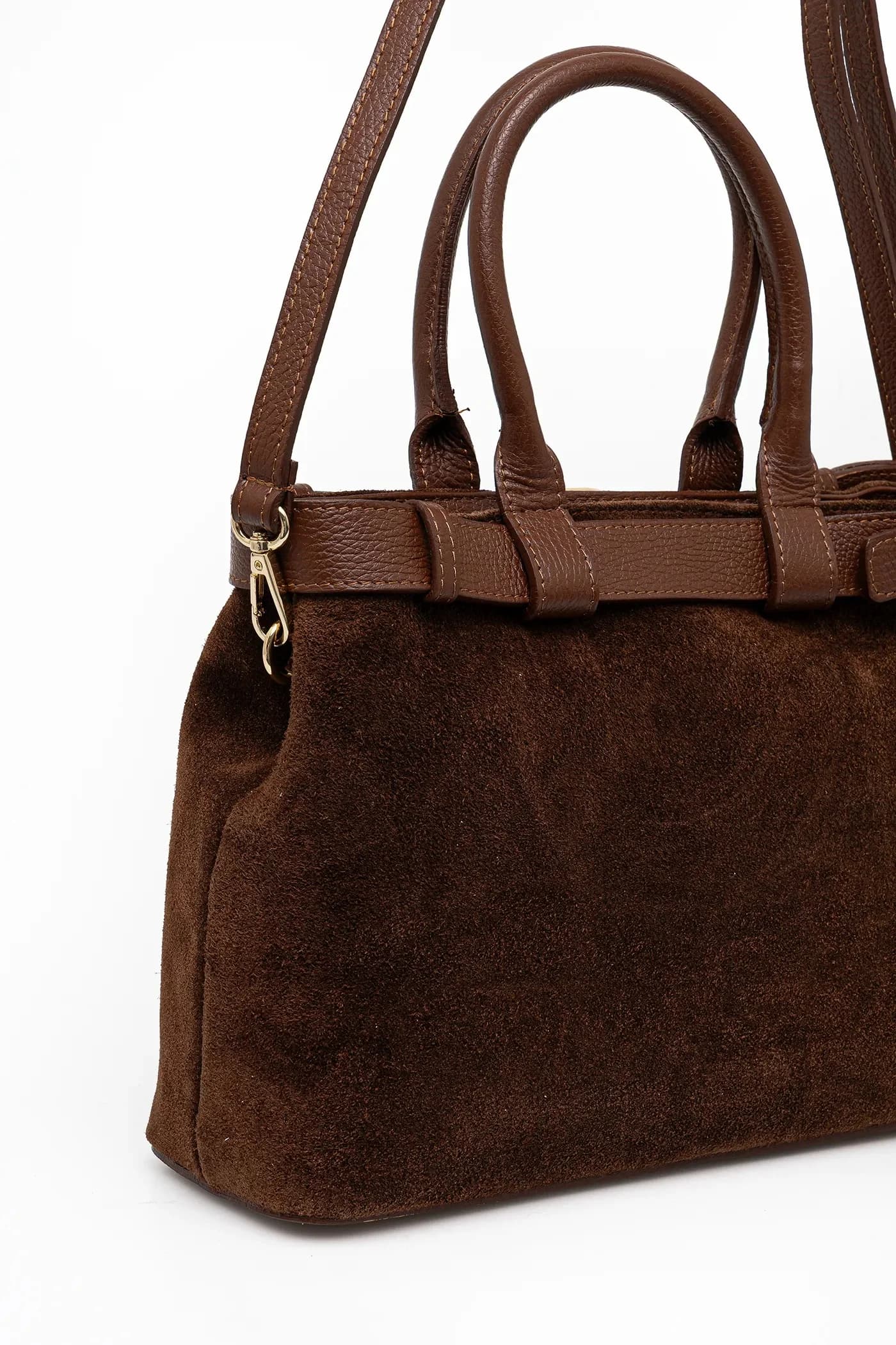 Замшевая сумочка - фото 3