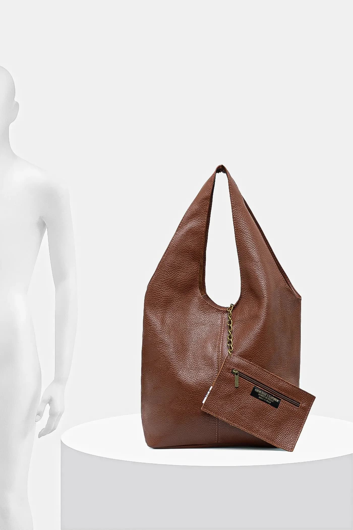 Кожаная сумочка - фото 6