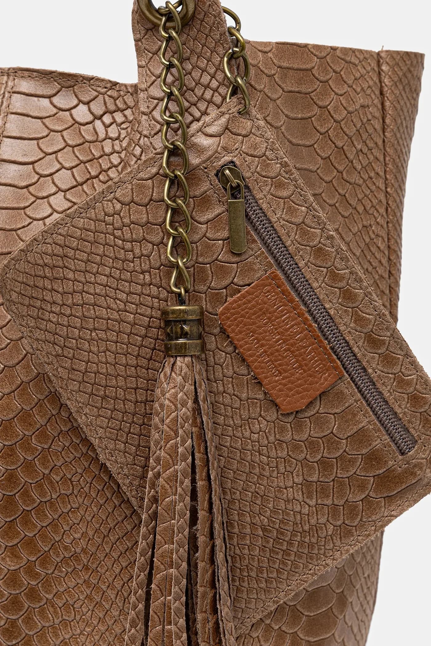 Кожаная сумка Answear Lab - фото 4