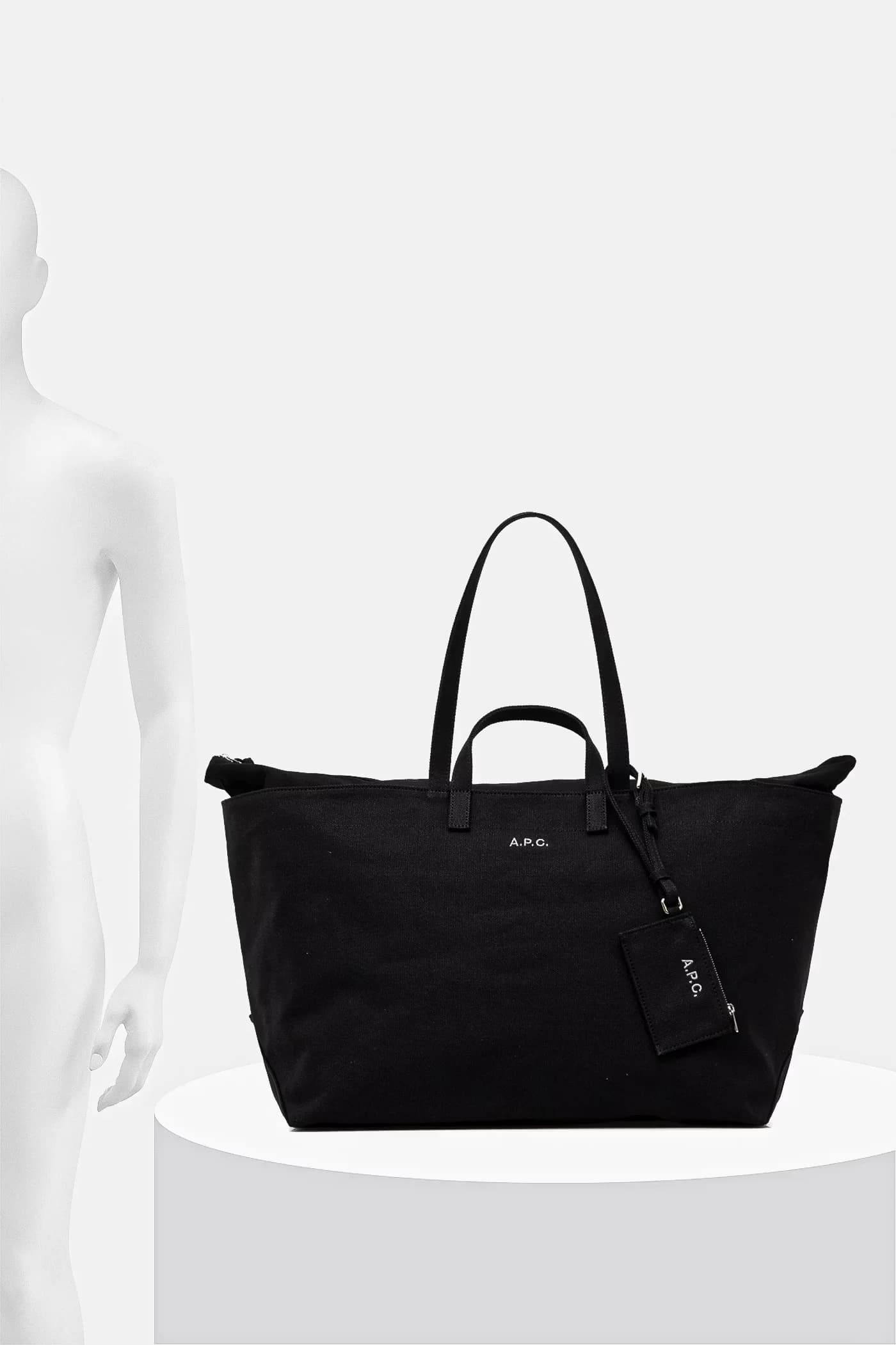 Хлопковая сумка LE DRUMMER TOILE - фото 6