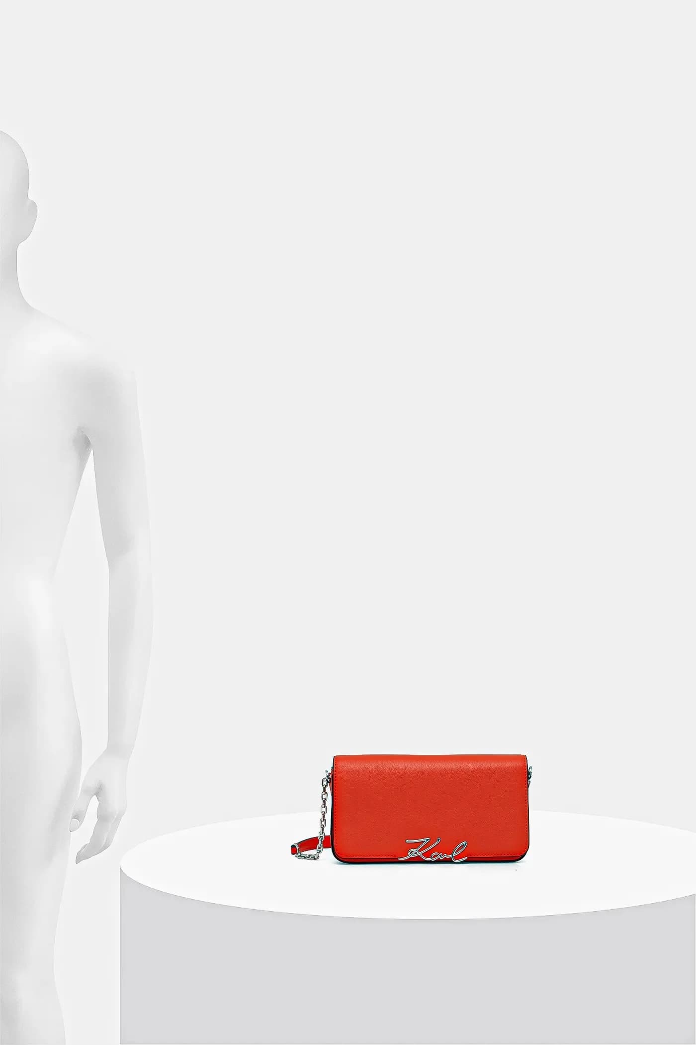 кожаная сумка K/SIGNATURE - фото 6