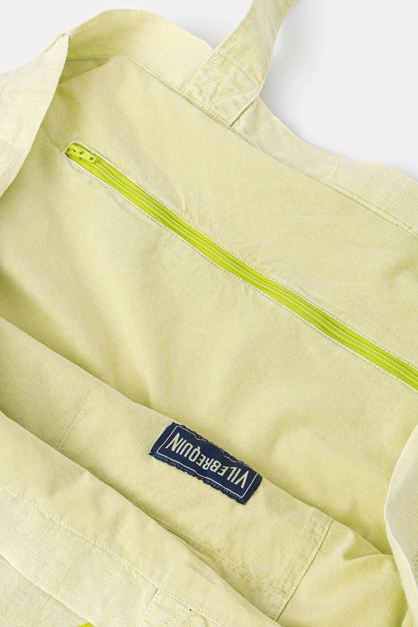 Льняная пляжная сумка BABEL - фото 4