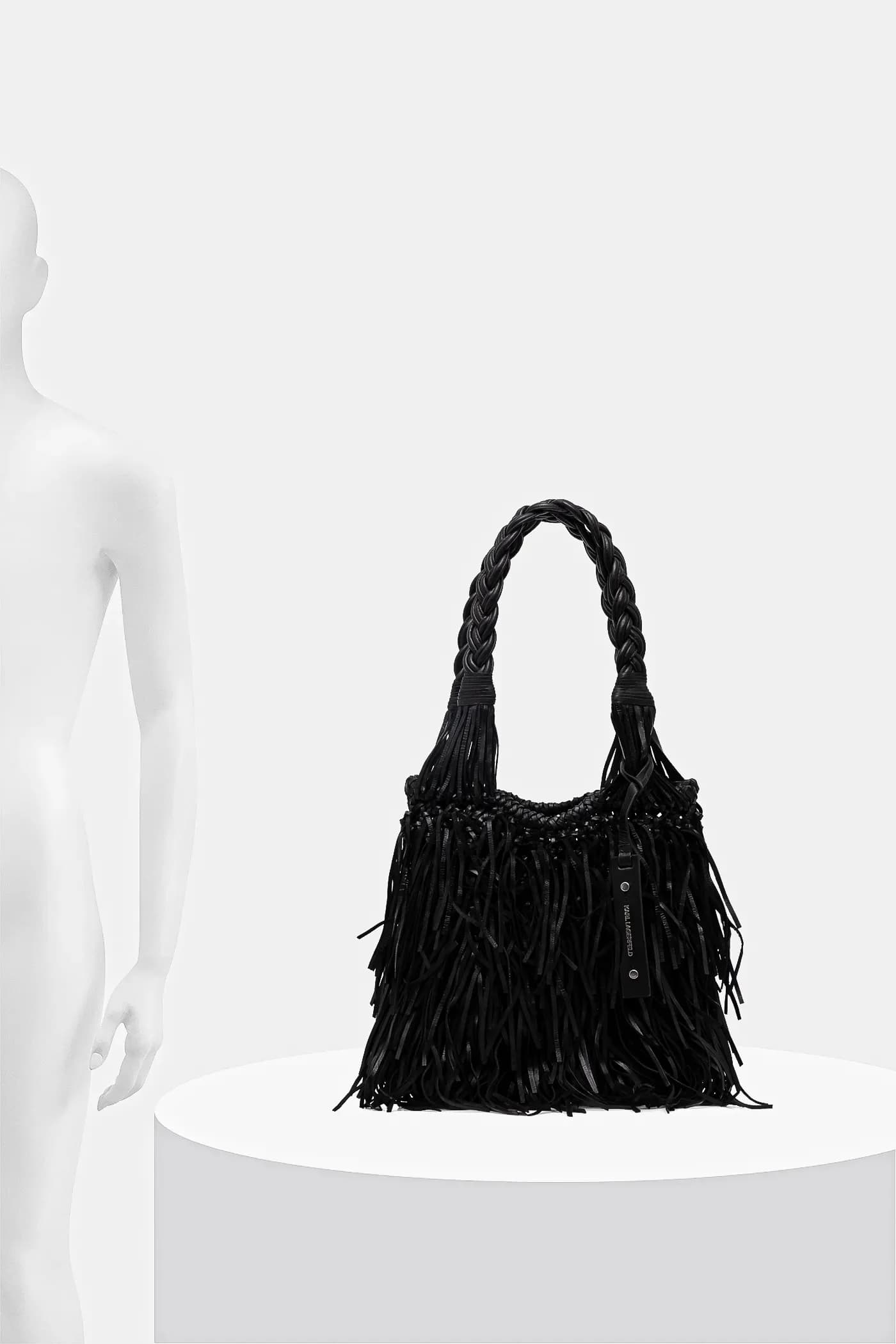 кожаная сумка K/WEAVE - фото 6