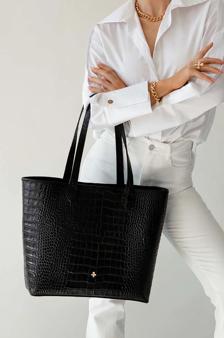 Кожаный шоппер Coco Jane - фото 3