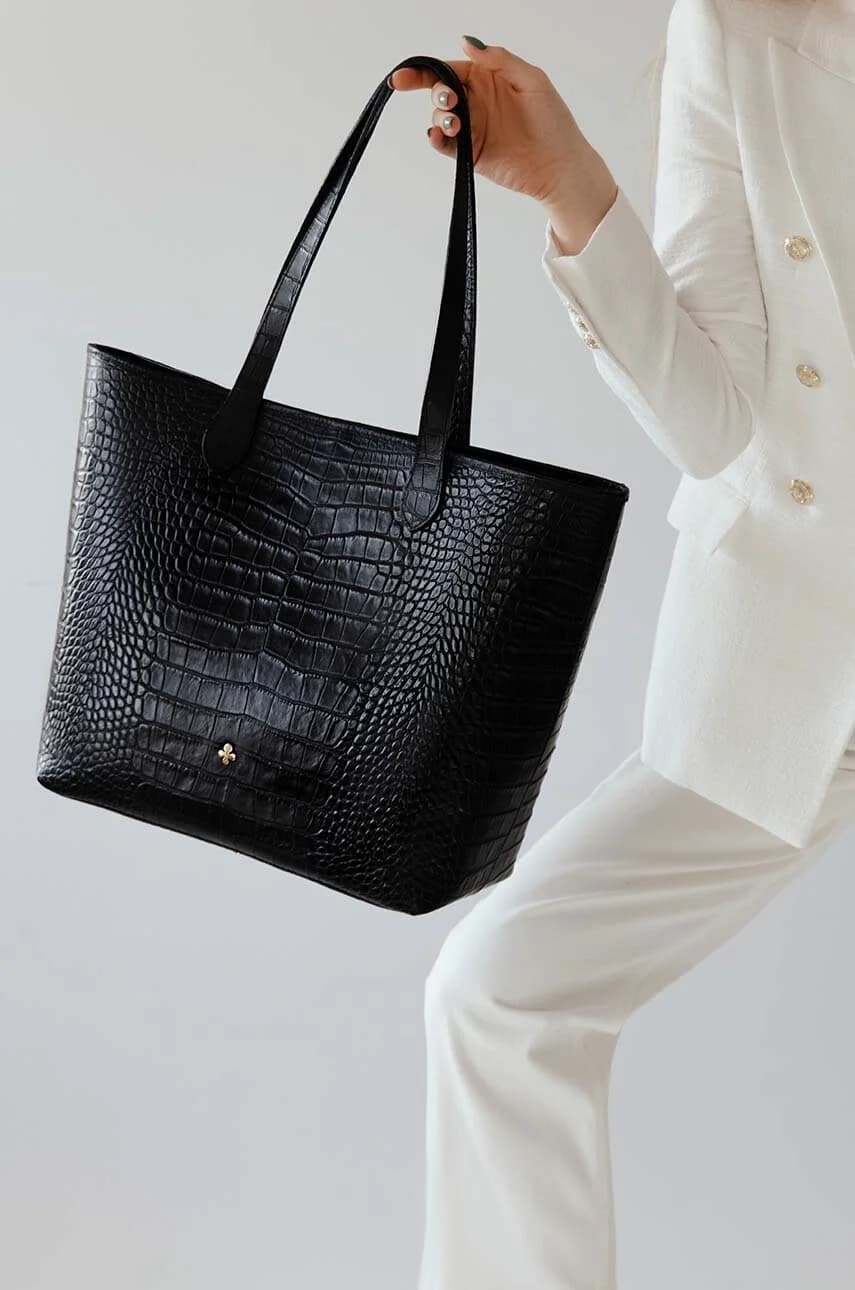 Кожаный шоппер Coco Jane - фото 4