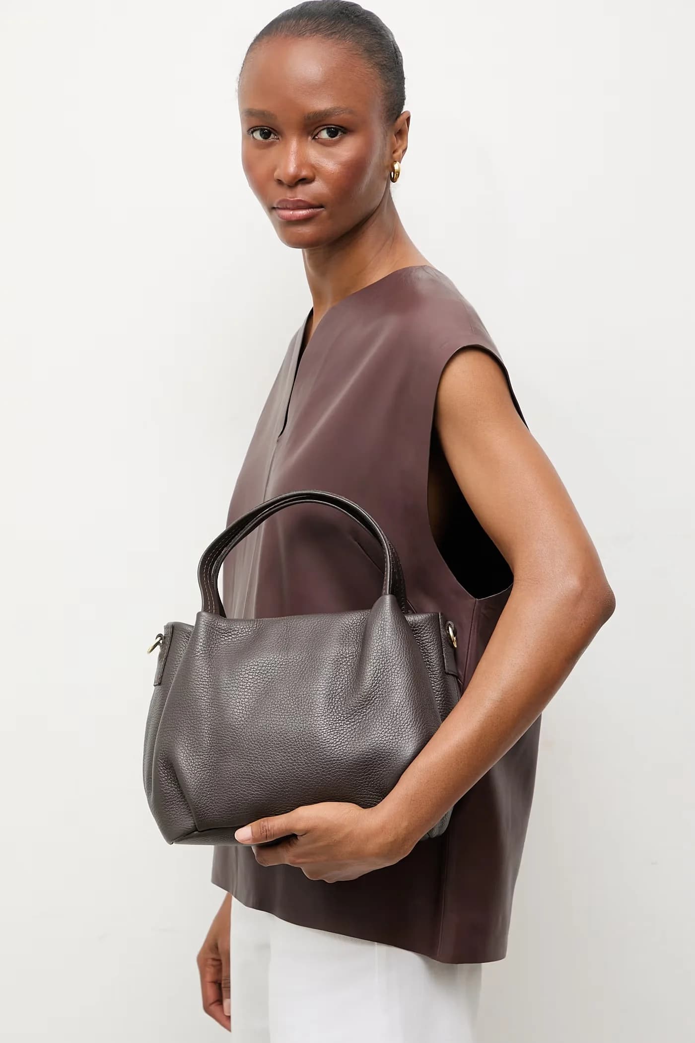 Кожаная сумочка - фото 8