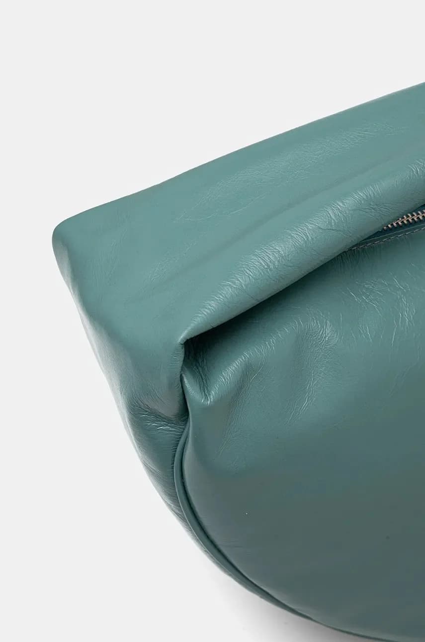 Кожаная сумка макси - фото 4