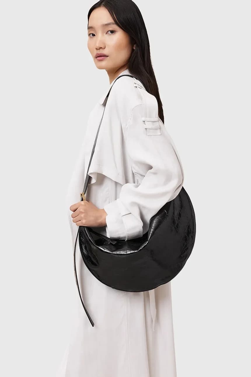 Кожаная сумка HALF MOON - фото 7