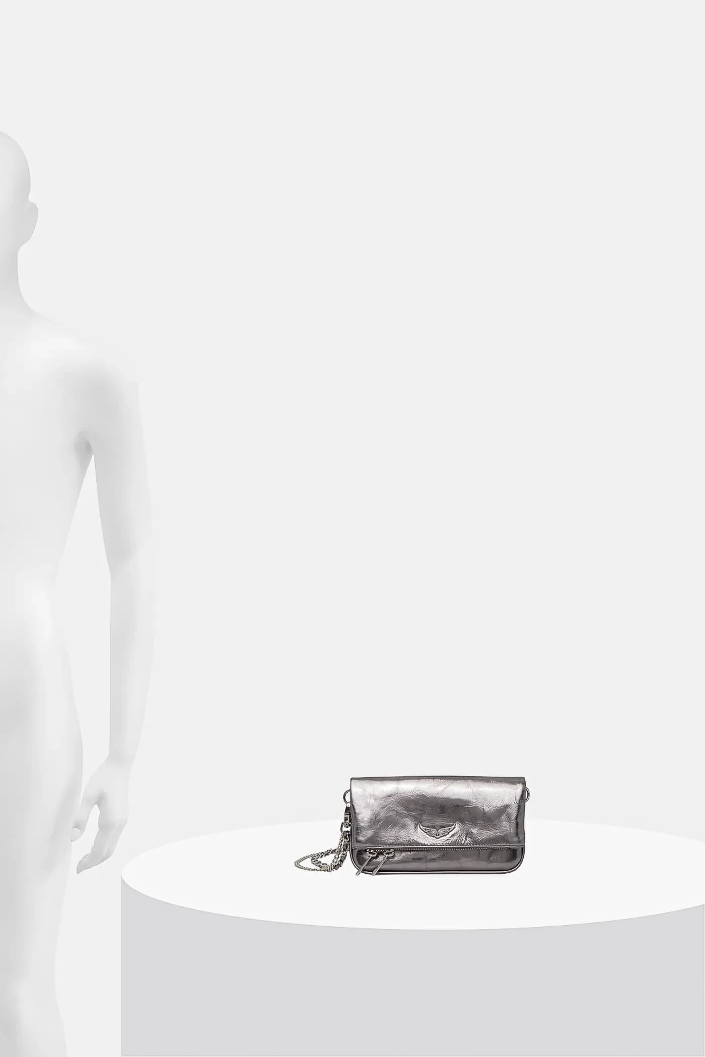 Кожаная сумка ROCK NANO VINTAGE METAL - фото 6