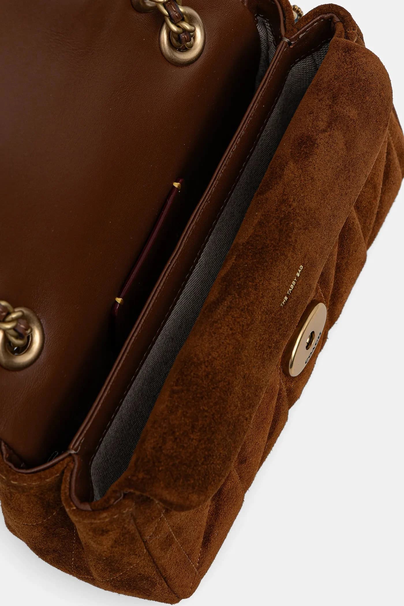 замшевая сумка Tabby 20 - фото 5