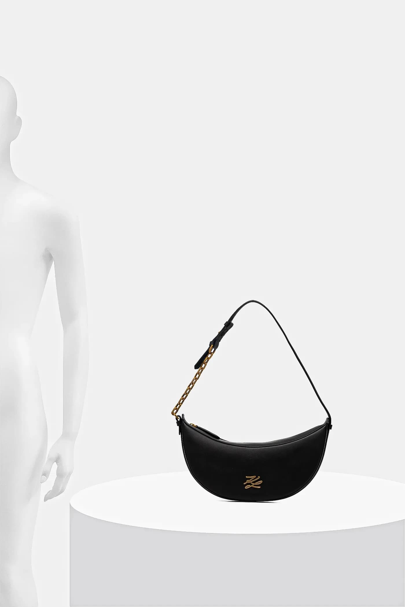 Кожаная сумка K/AUTOGRAPH - фото 6