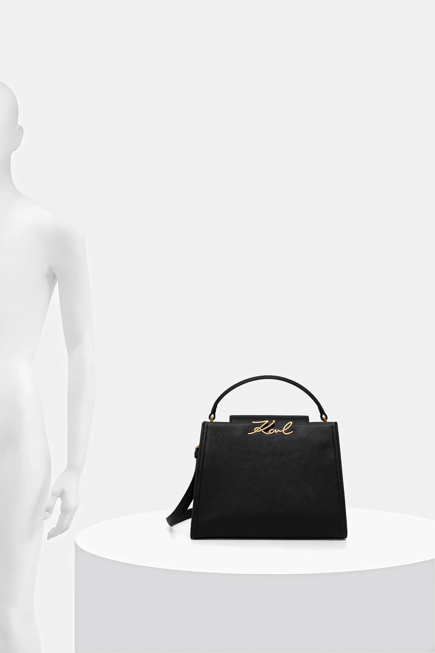 кожаная сумка K/SIGNATURE - фото 6