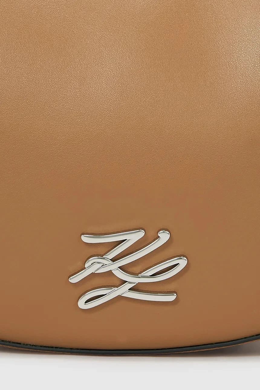 Кожаная сумка K/AUTOGRAPH - фото 3