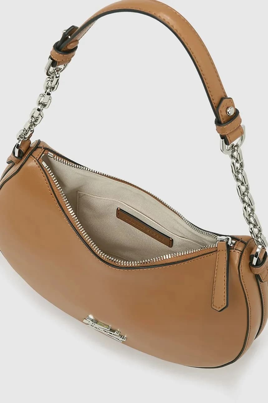 Кожаная сумка K/AUTOGRAPH - фото 4