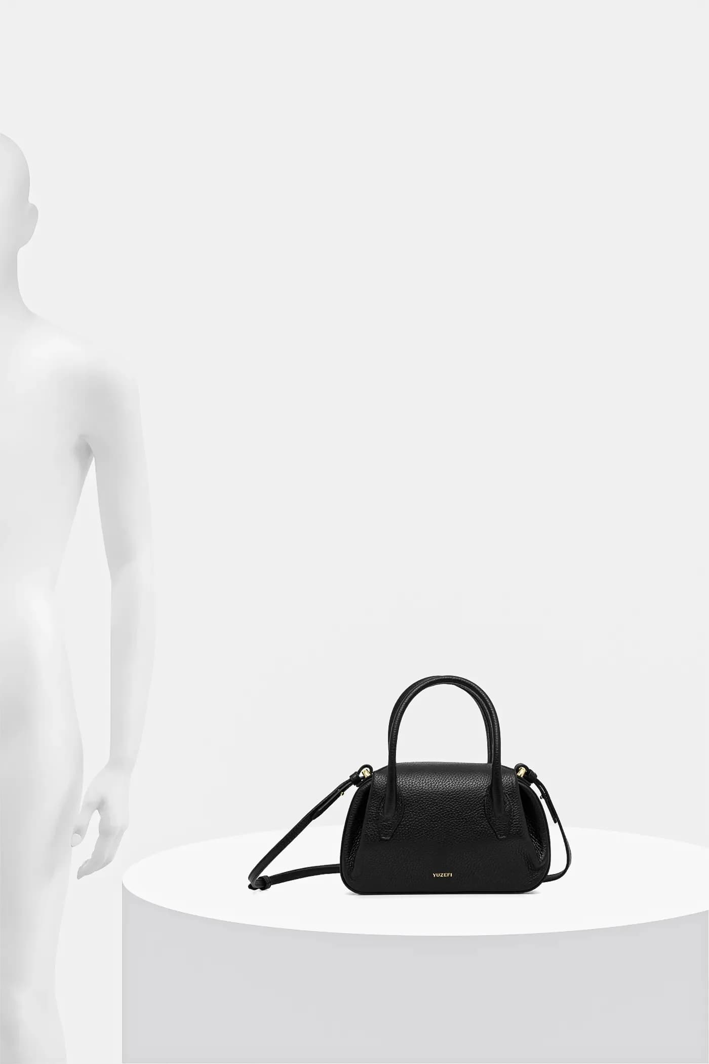 Кожаная сумка OYSTER MINI DUFFLE - фото 7