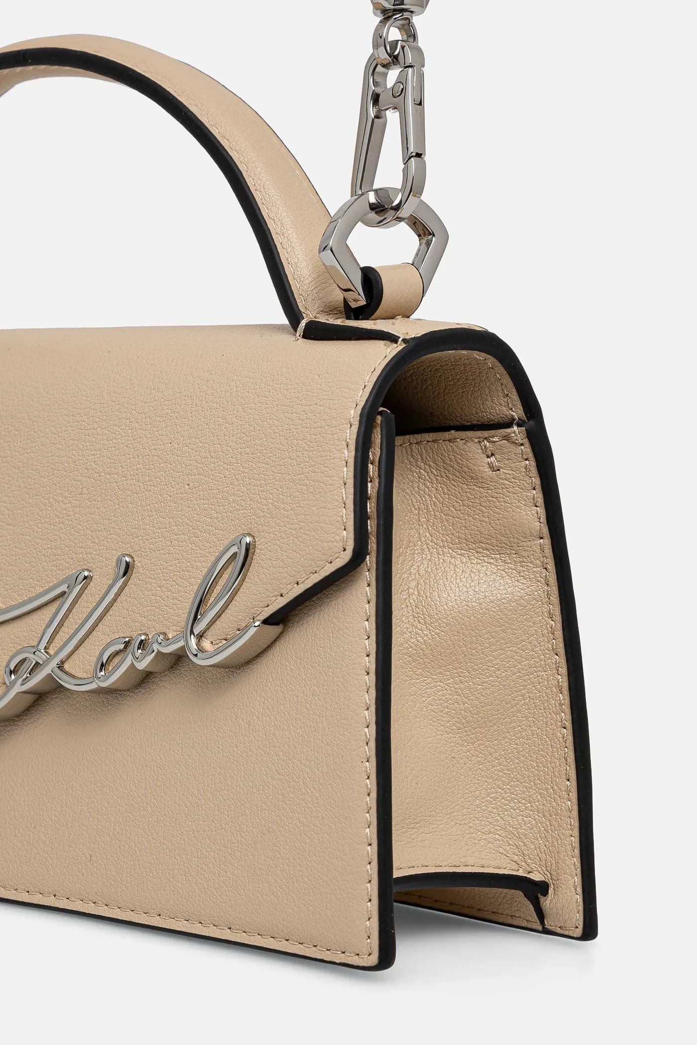 кожаная сумка K/SIGNATURE - фото 4