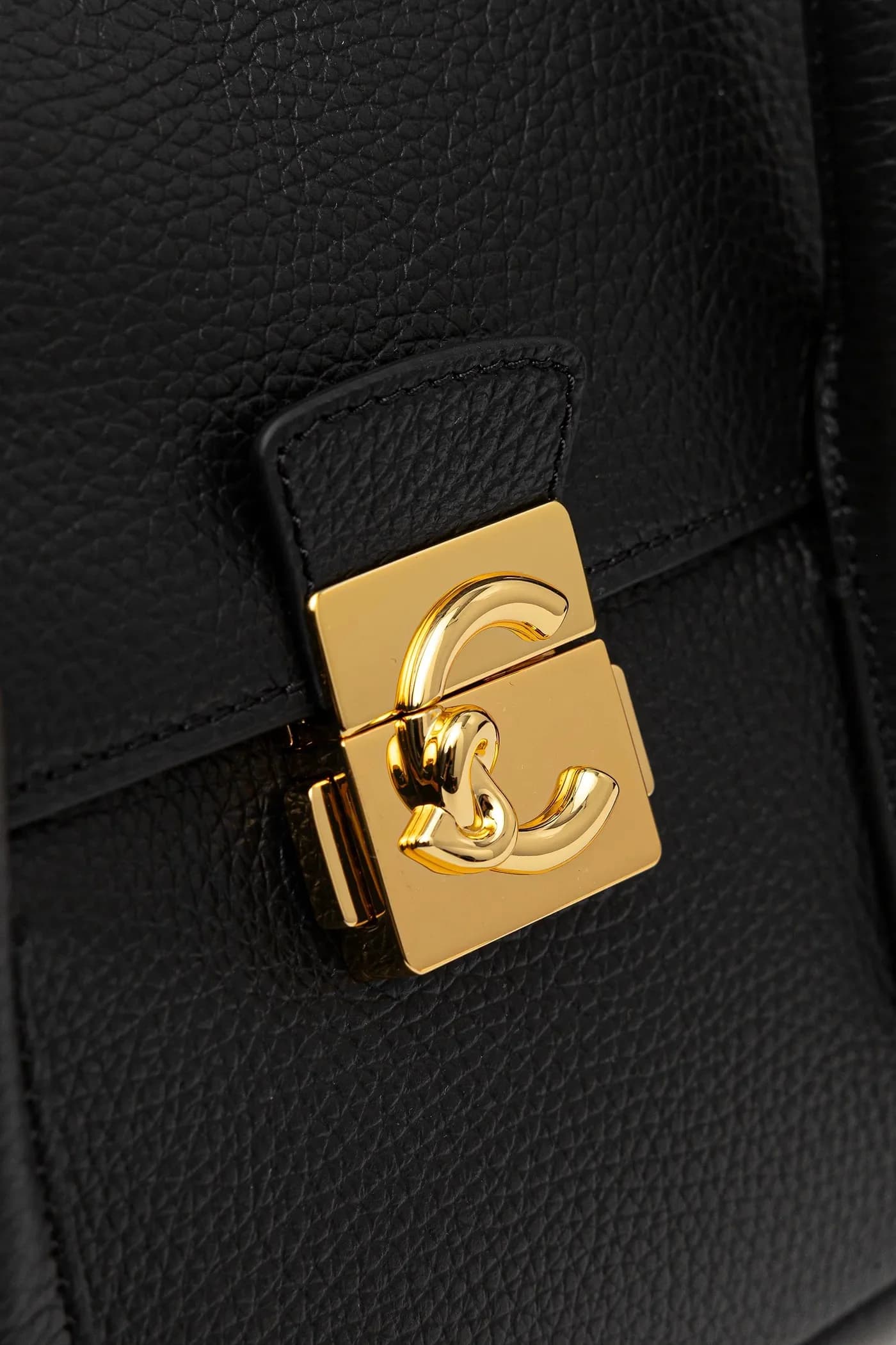 Кожаная сумка C-ME LOCK - фото 3