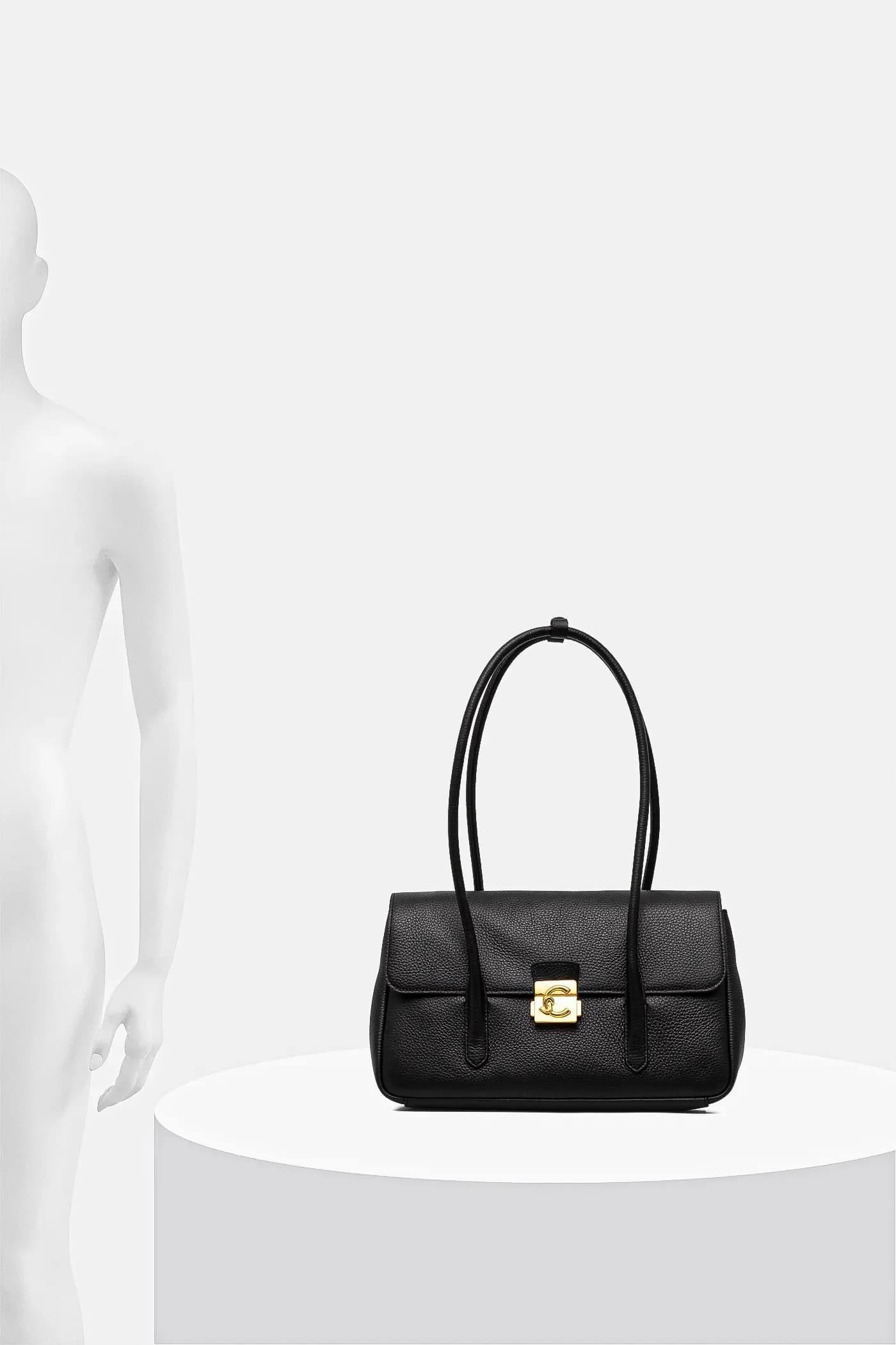 Кожаная сумка C-ME LOCK - фото 6