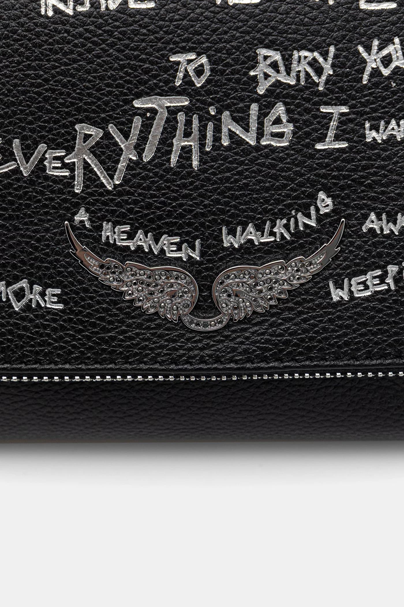 Кожаная сумка ROCKY II GRAFFITI - фото 4