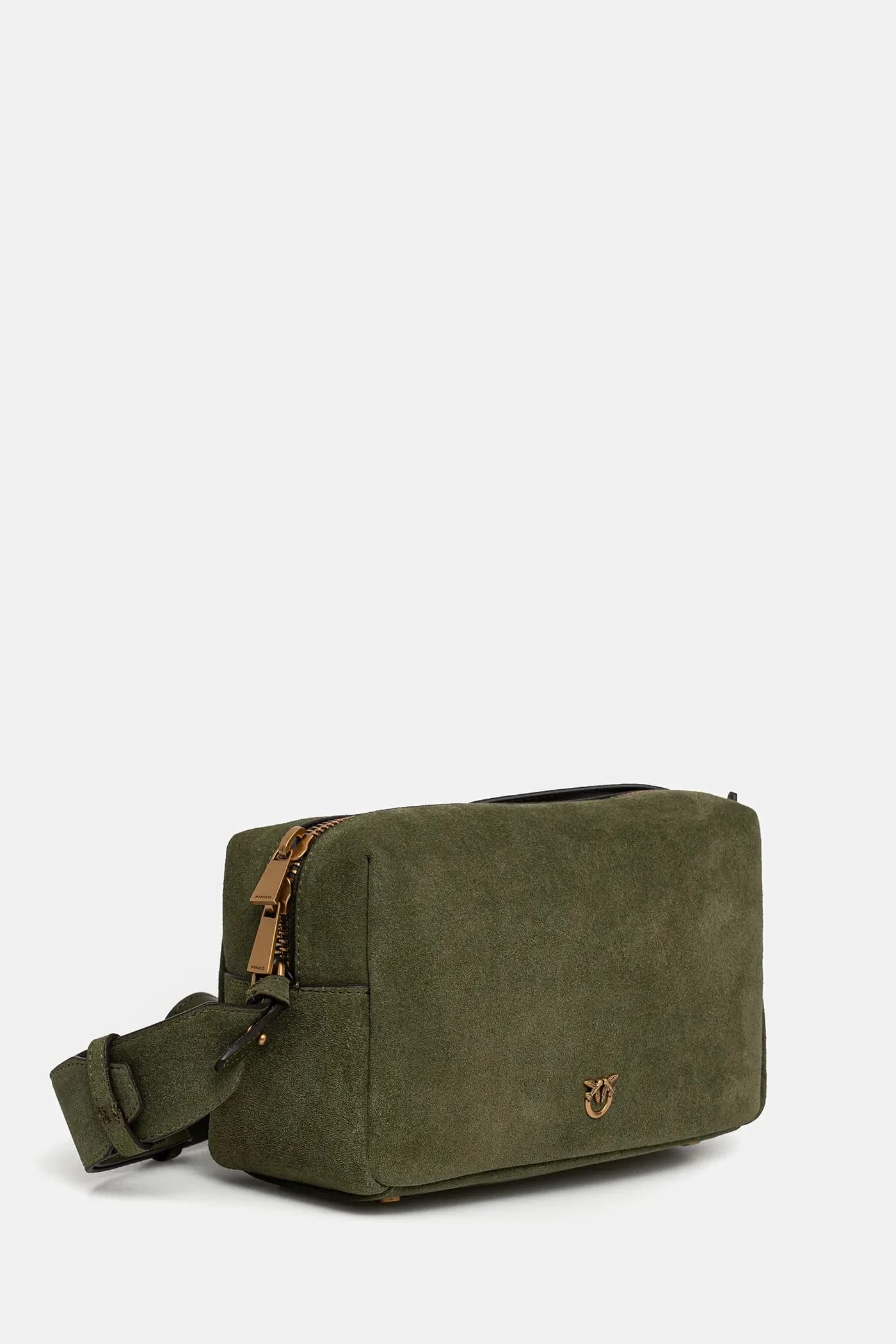 Горизонтальная замшевая сумка - фото 2