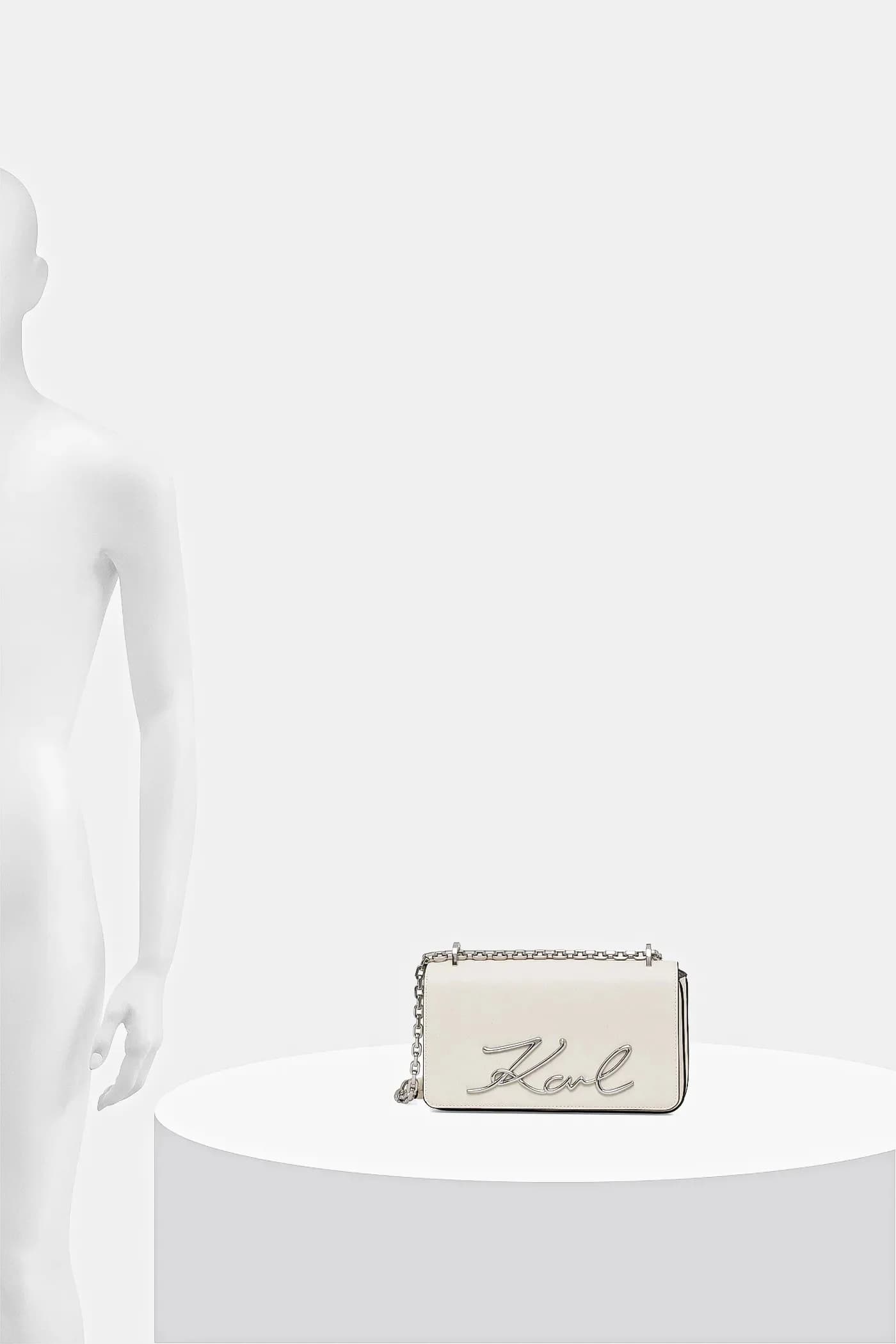 кожаная сумка K/SIGNATURE - фото 6