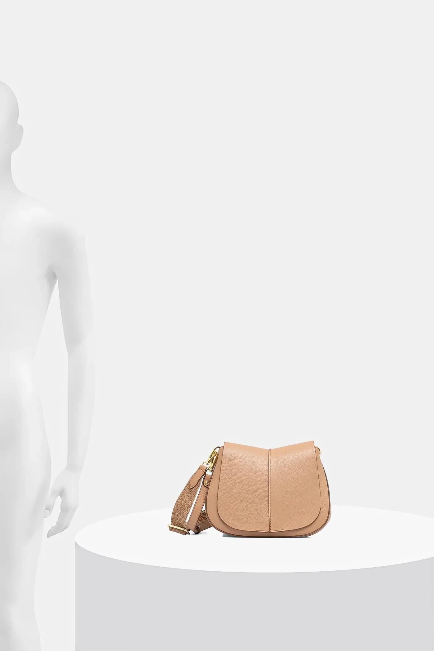 Кожаная сумка HELENA ROUND - фото 6