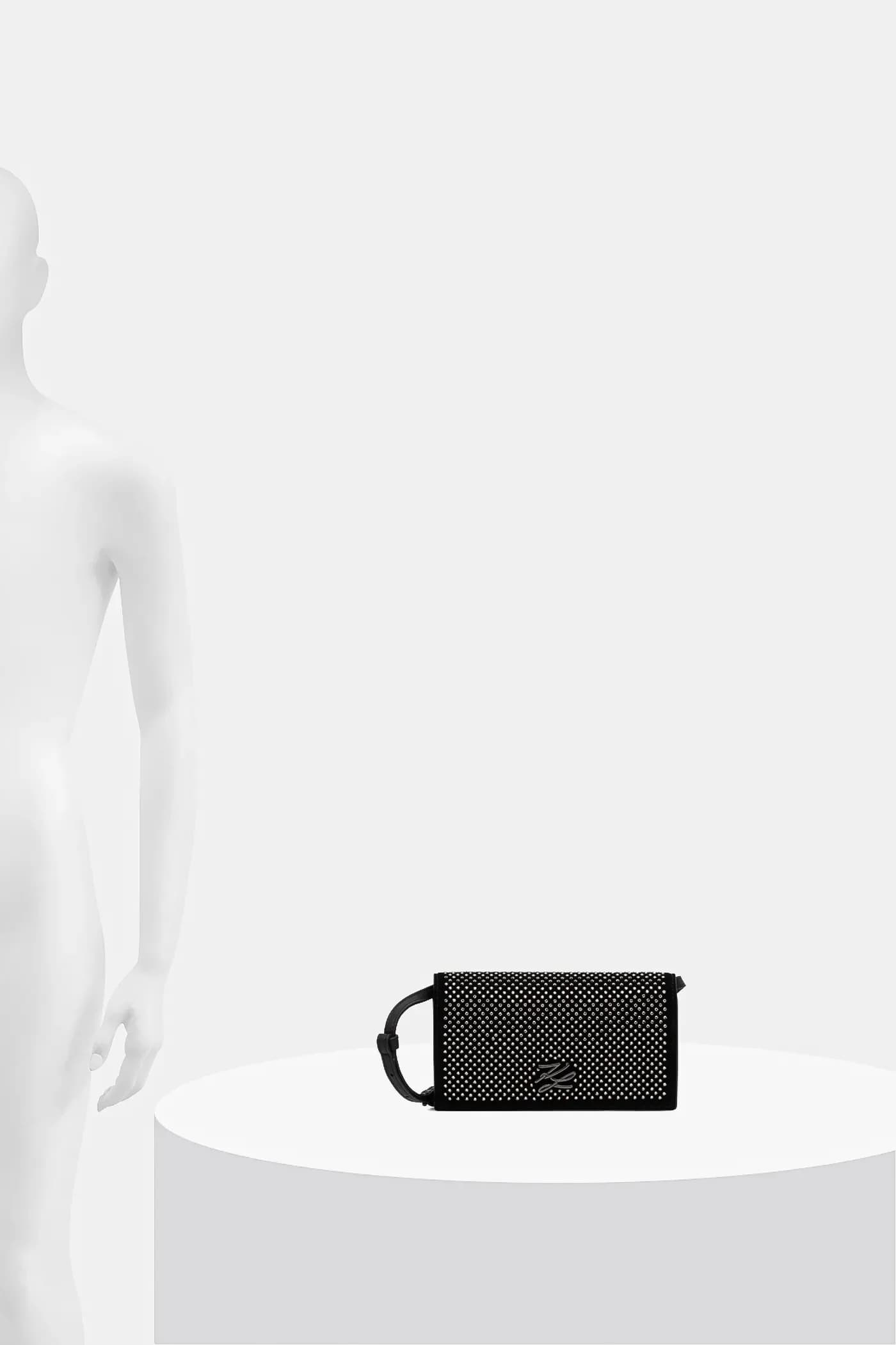 Кожаная сумка K/AUTOGRAPH - фото 6