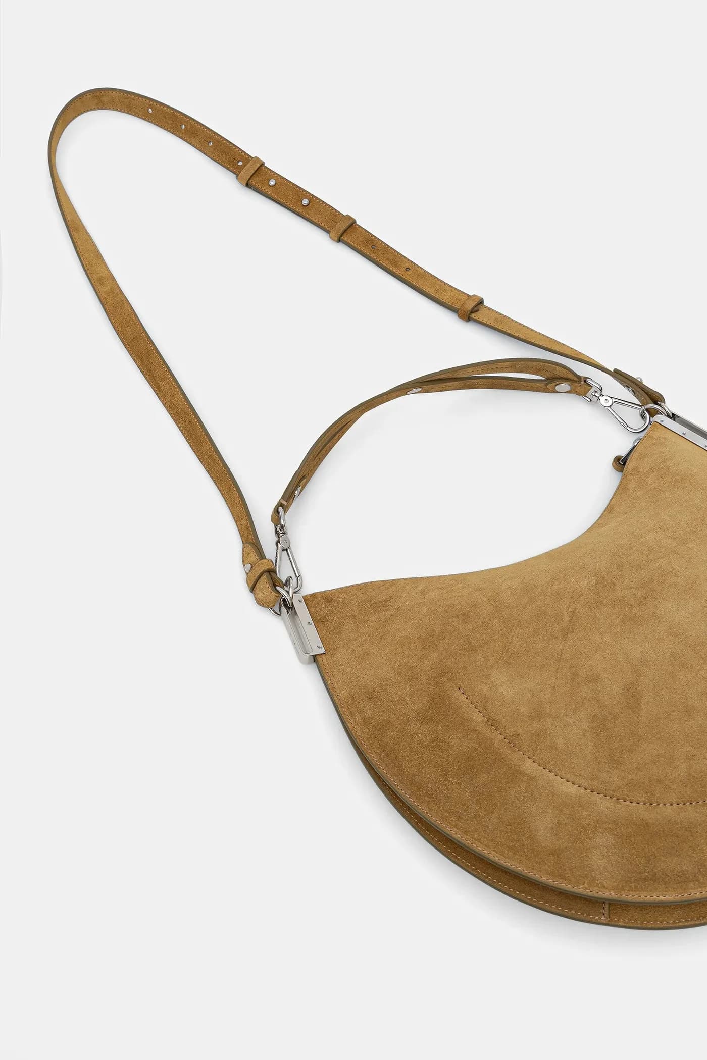 COCCINELLESUNUP SUEDE замшевая сумка - фото 3