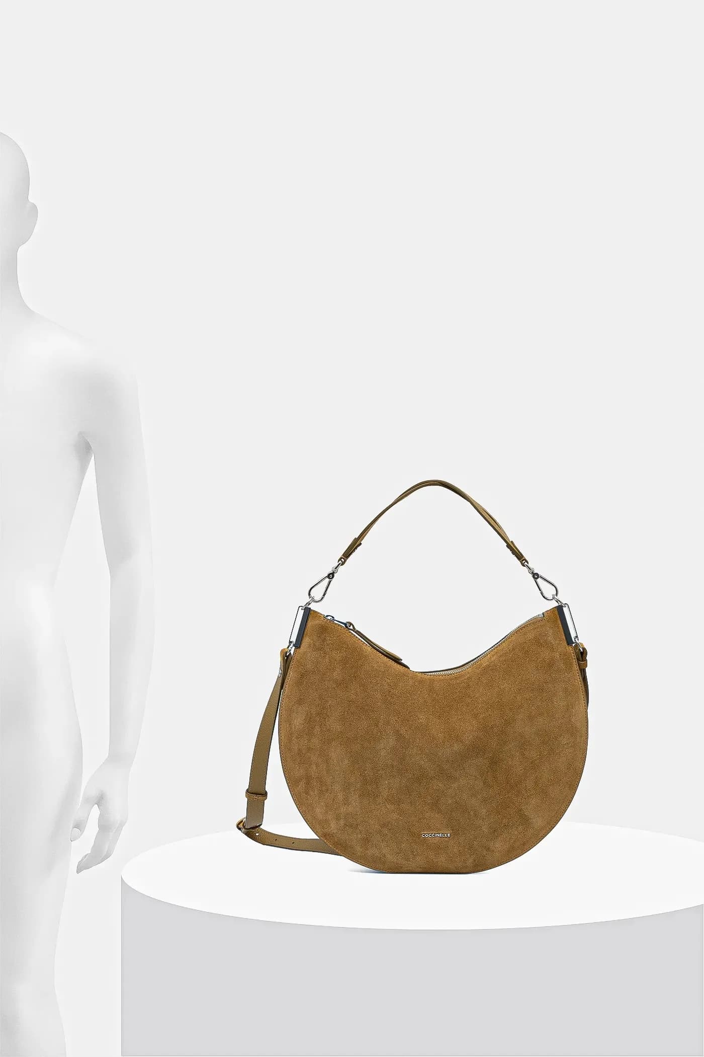 COCCINELLESUNUP SUEDE замшевая сумка - фото 6