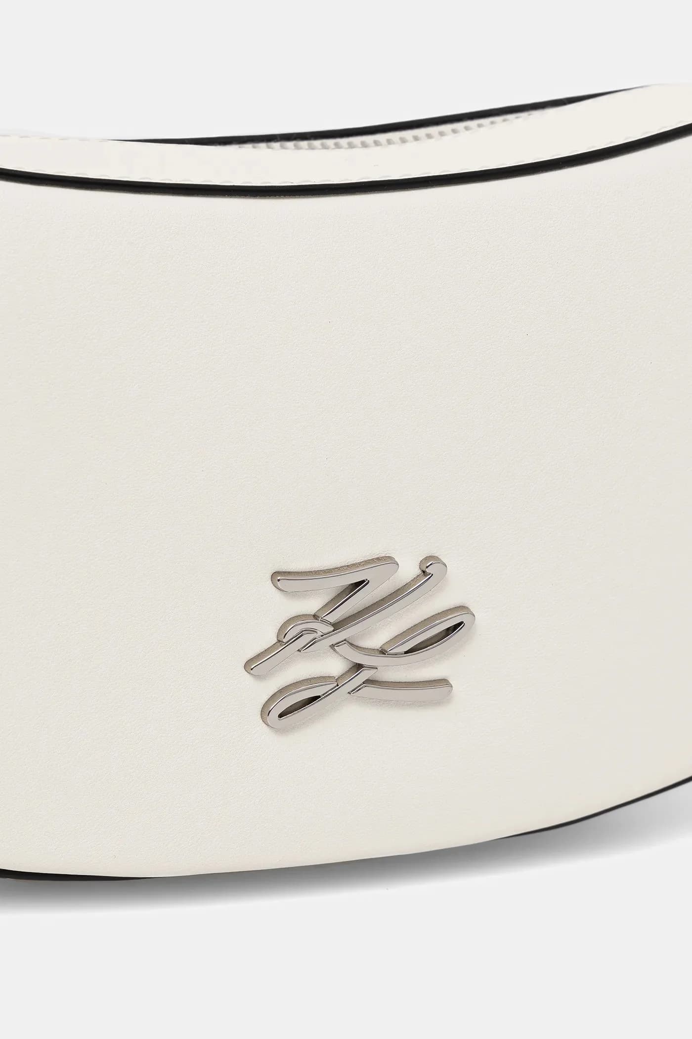 Кожаная сумка K/AUTOGRAPH - фото 4