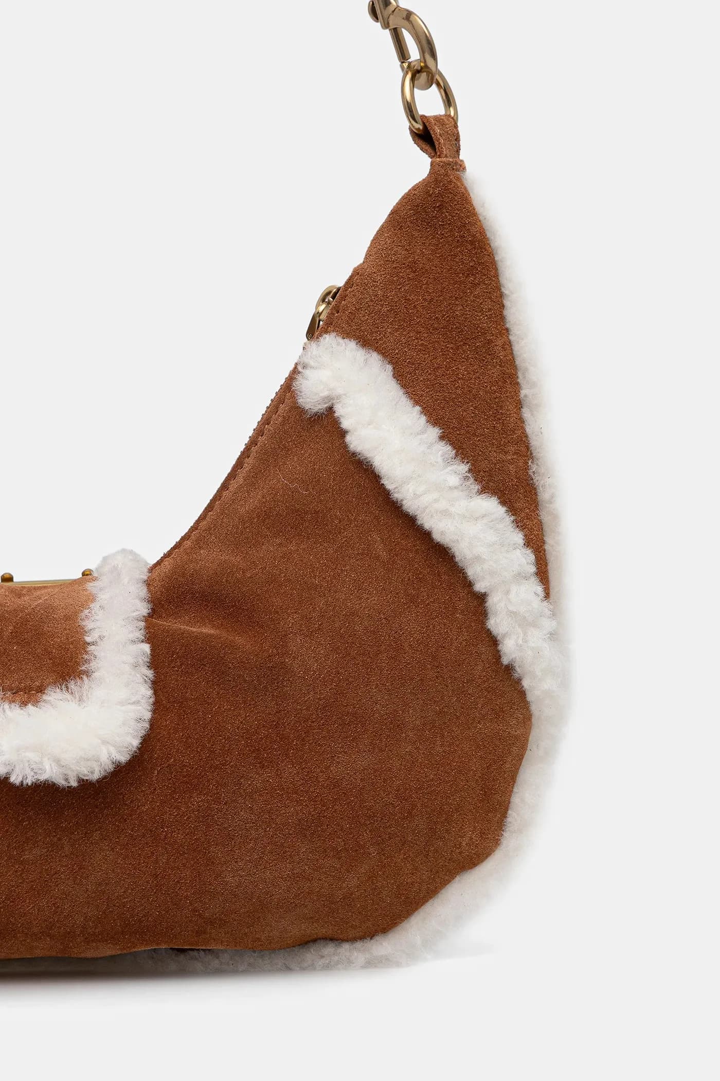 Замшевая сумочка - фото 3