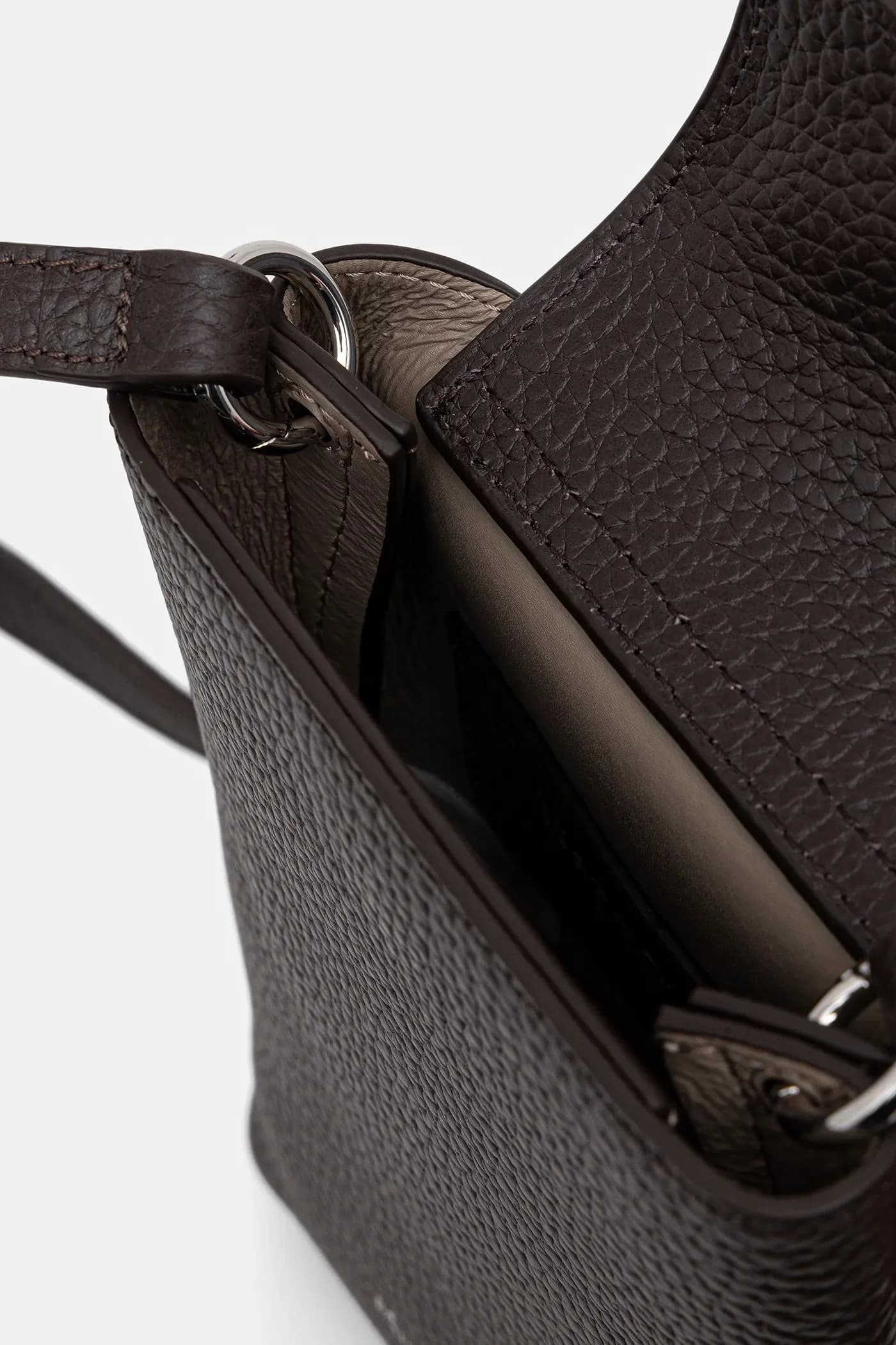 Кожаная сумочка - фото 6