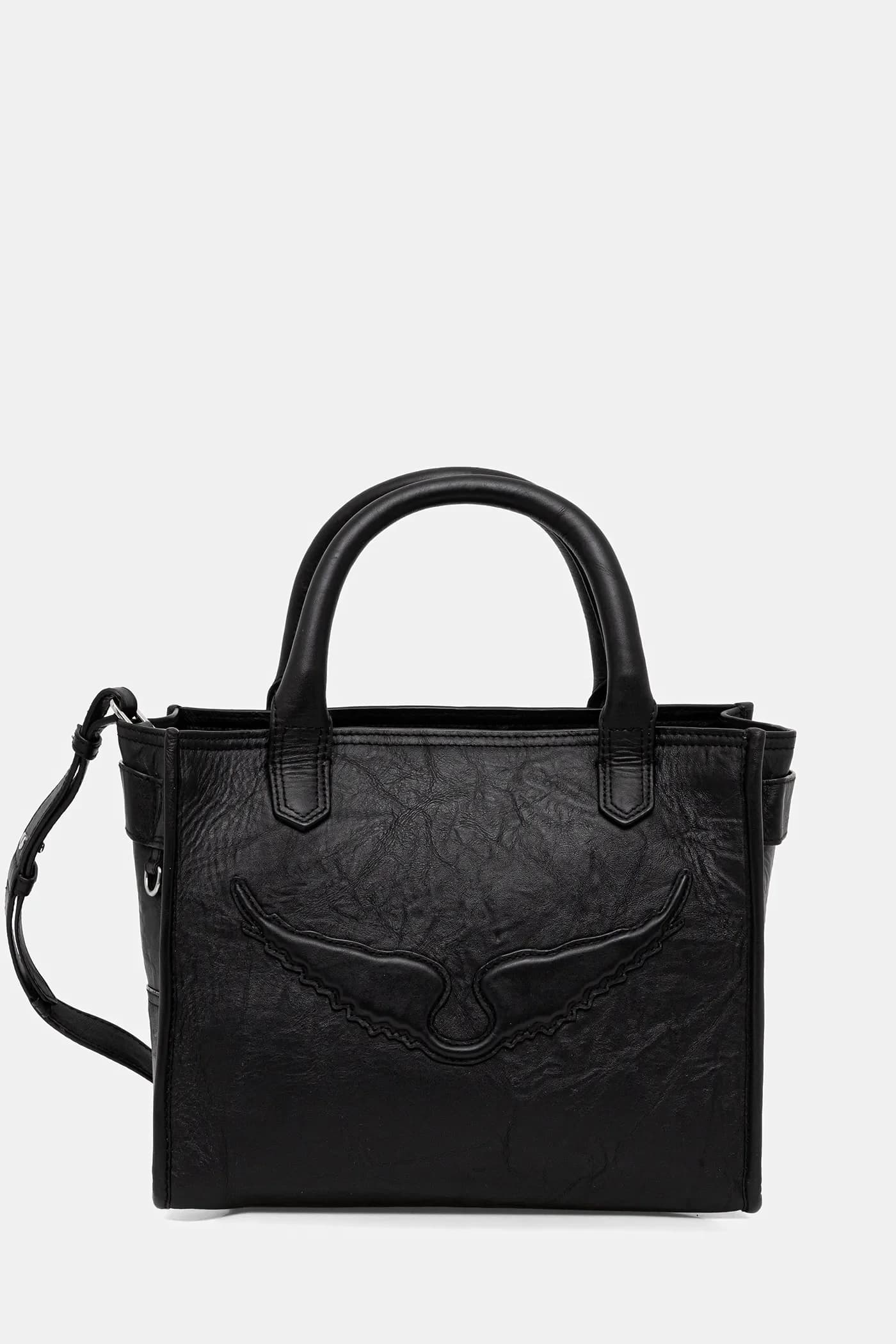 Кожаная сумка ANGEL TOTE XS COW BURNISH