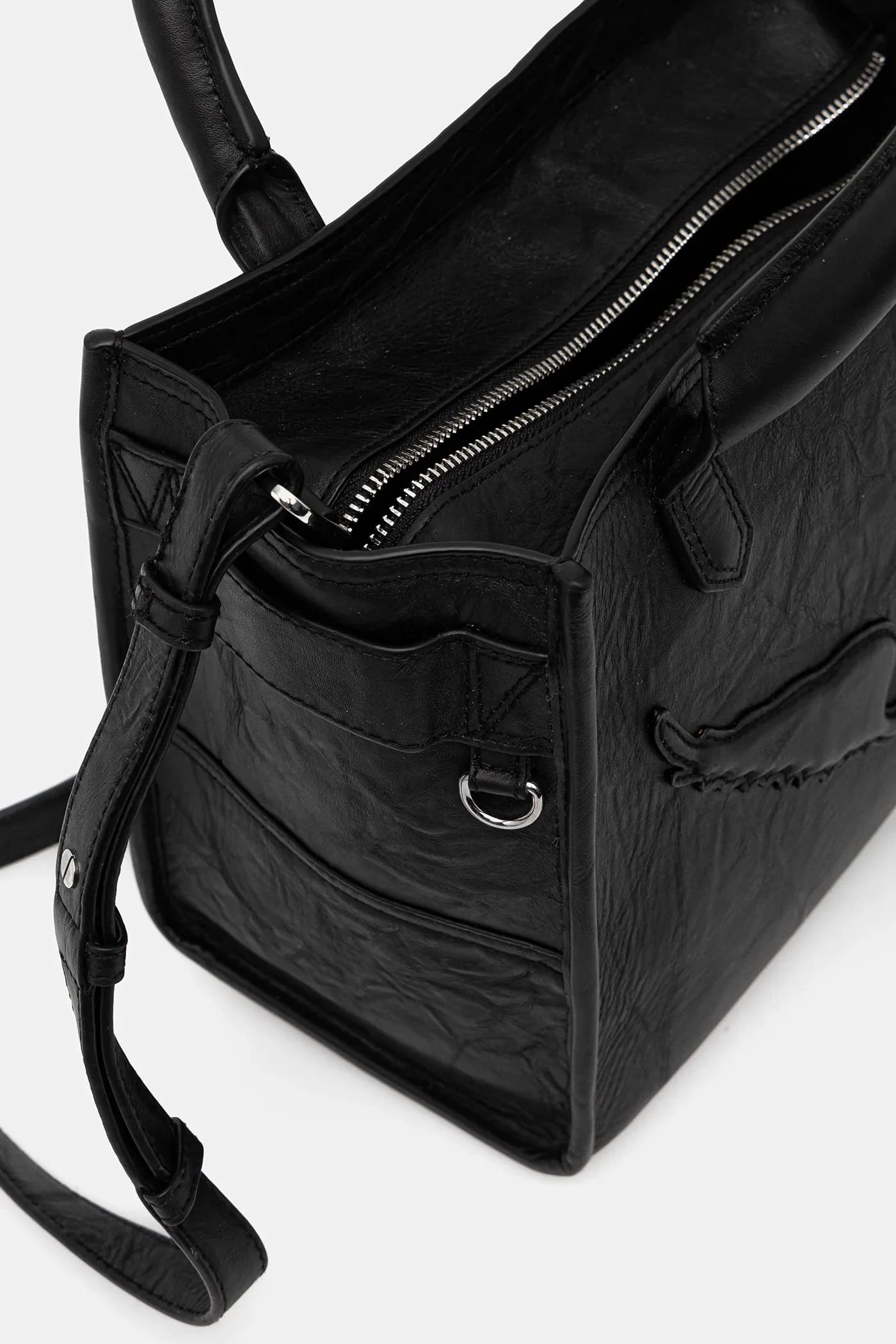 Кожаная сумка ANGEL TOTE XS COW BURNISH - фото 5